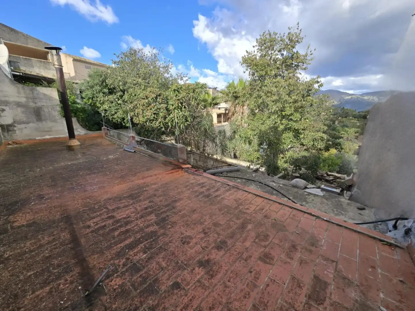 Terrasse von Erdgeschoss zum Verkauf in Campanet mit Terrasse
