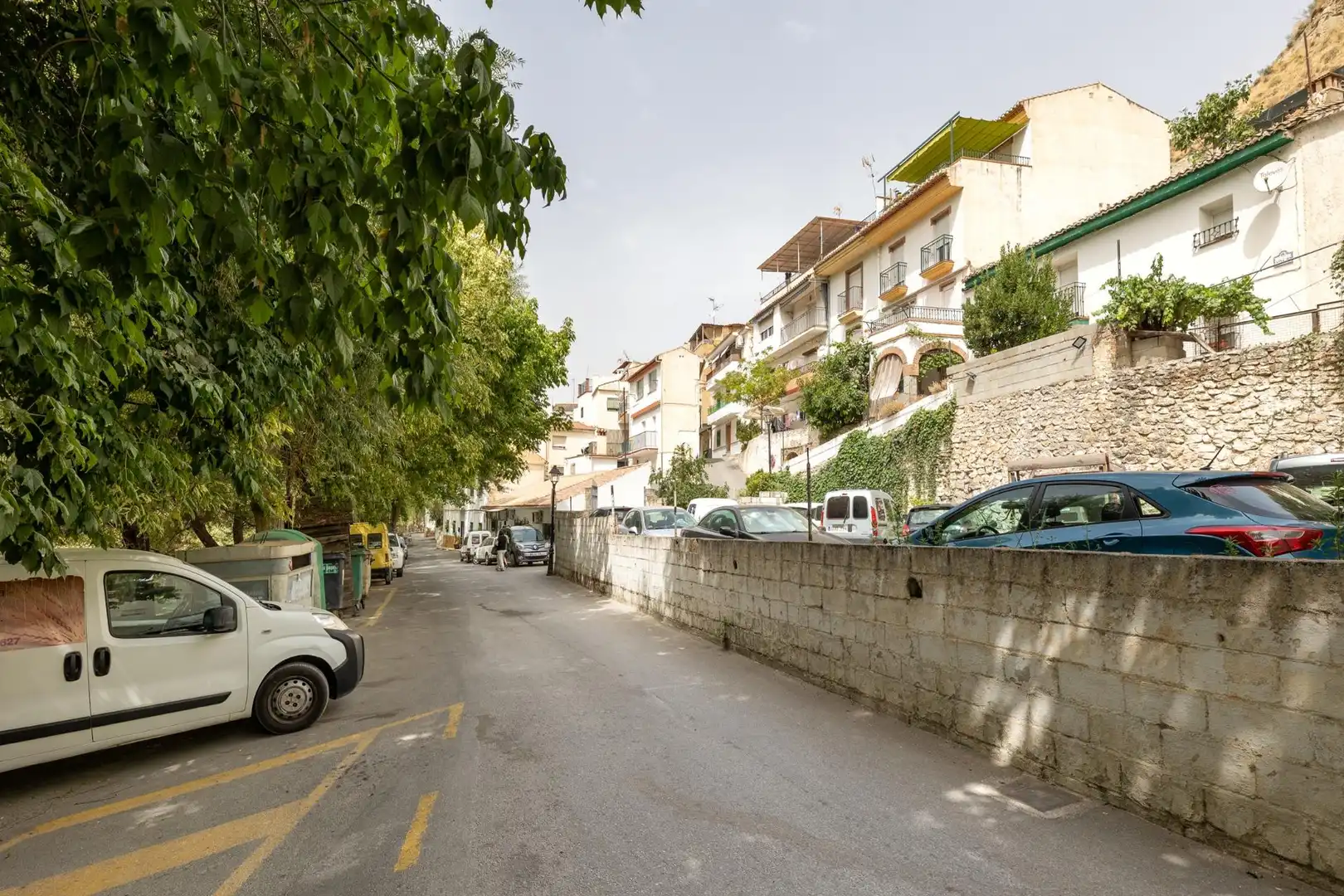 Vista exterior de Casa adosada en venda en Pinos Genil amb Jardí privat