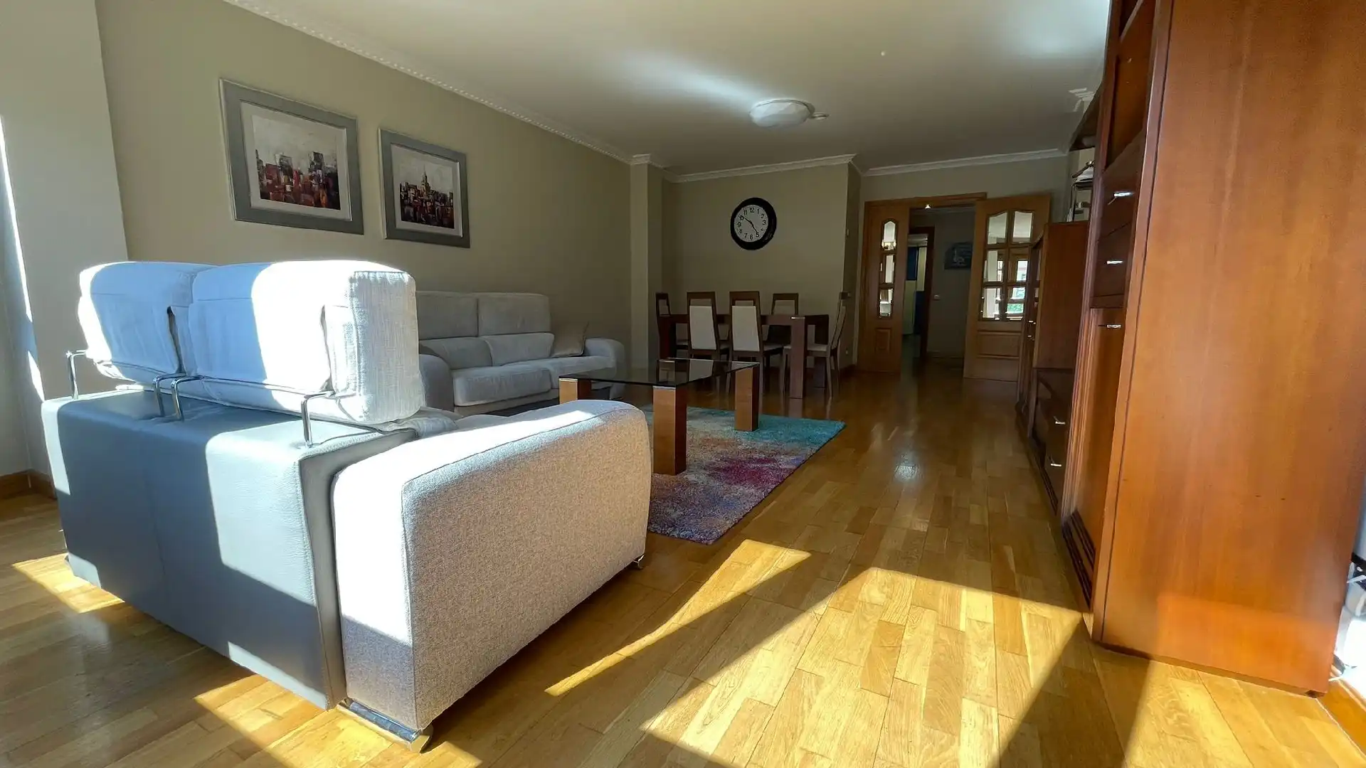 Wohnzimmer von Wohnung zur Miete in Palencia mit Heizung und Möbliert