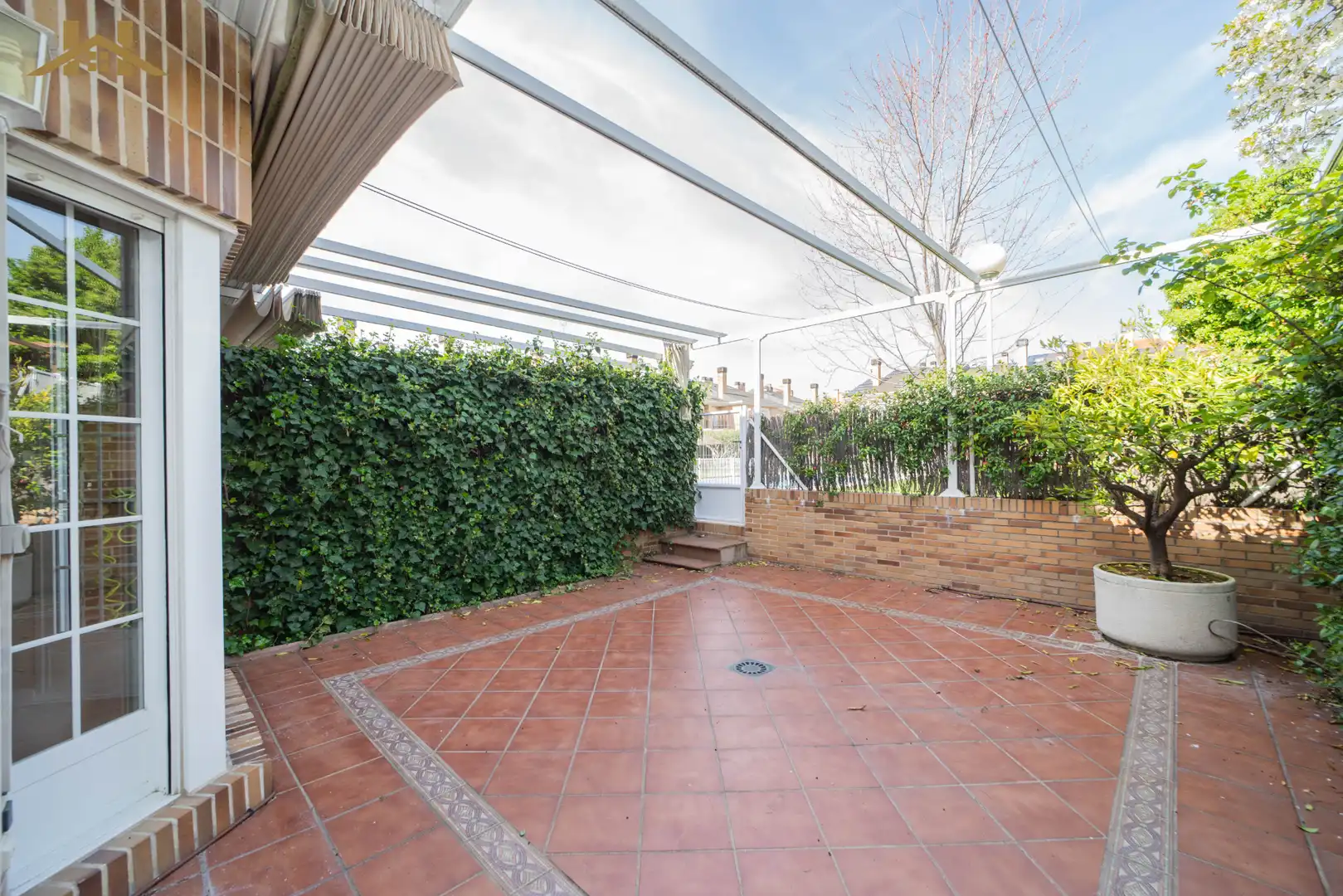 Terrace of Houses for rent in Boadilla del Monte  with Air Conditioner, Heating and Private garden