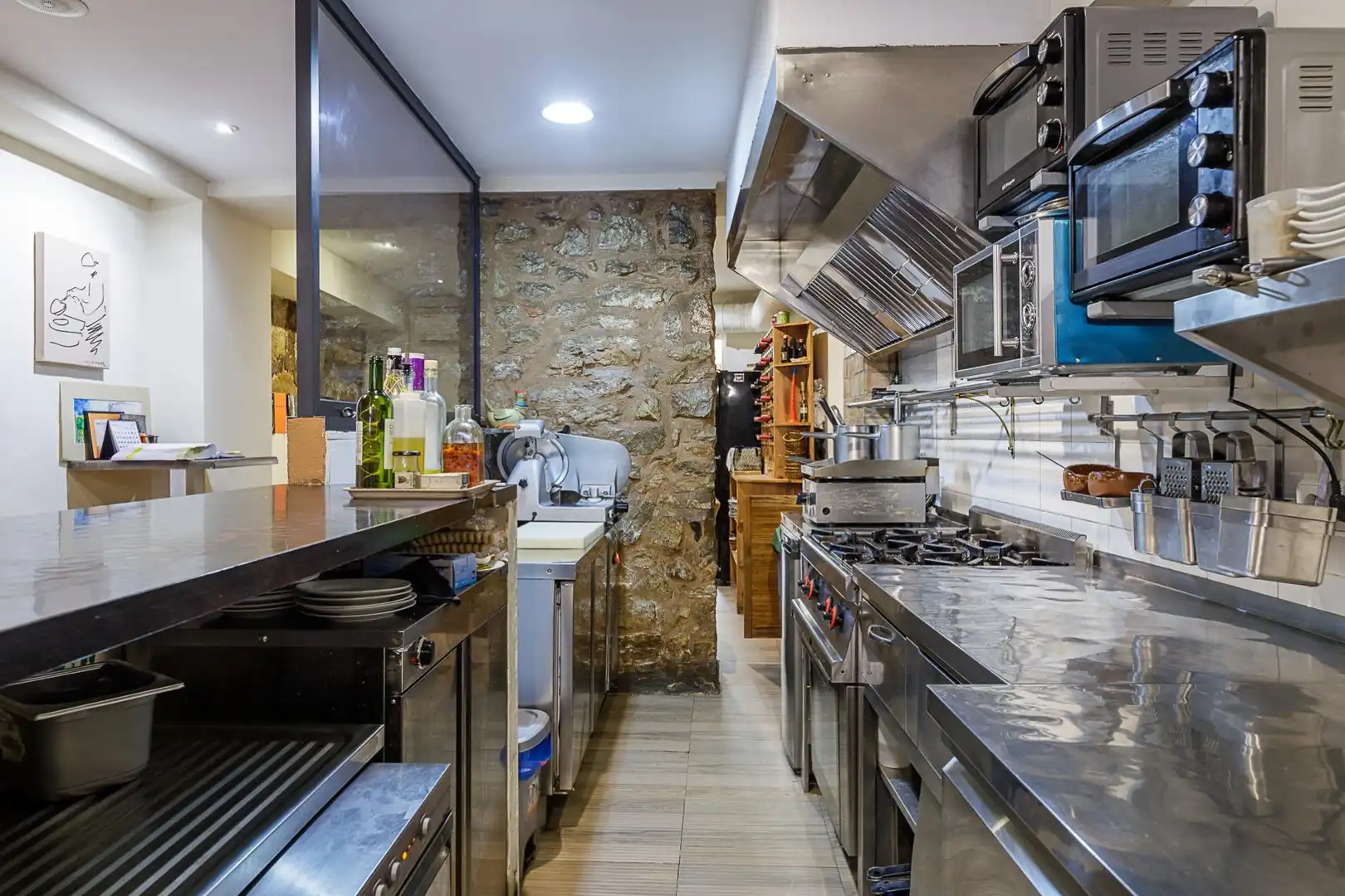 Kitchen of Commercial properties for rent in Binissalem  with Air Conditioner and Furnished