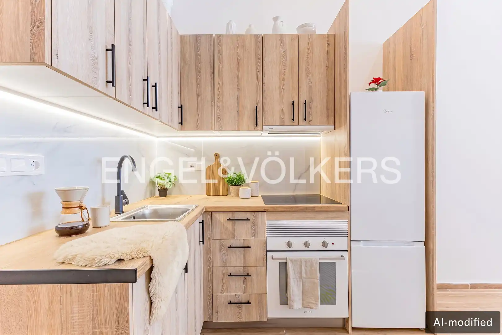 Cuina de Apartament en venda en Barcelona amb Aire condicionat i Calefacció