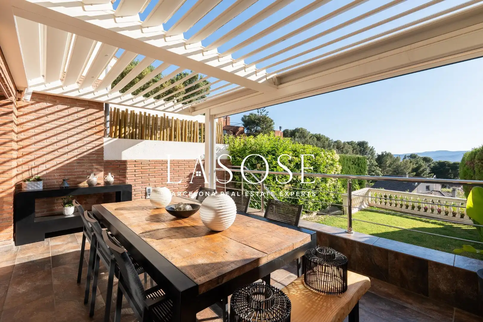 Terrace of Houses for rent in Sant Just Desvern  with Heating, Private garden and Terrace