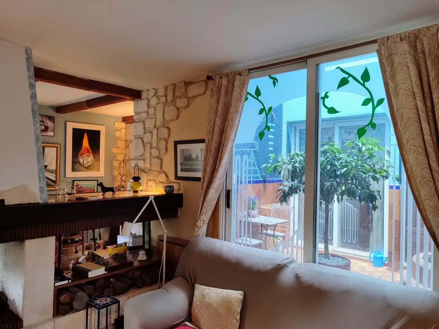 Sala de estar de Casa o chalet en venta en Villalbilla con Jardín privado, Terraza y Trastero