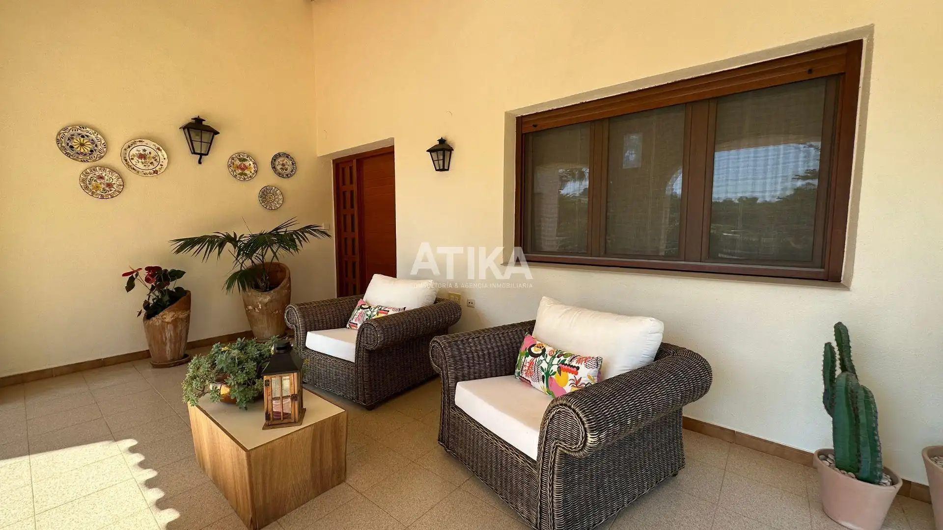 Terraza de Casa o chalet en venta en Ontinyent con Aire acondicionado, Calefacción y Jardín privado