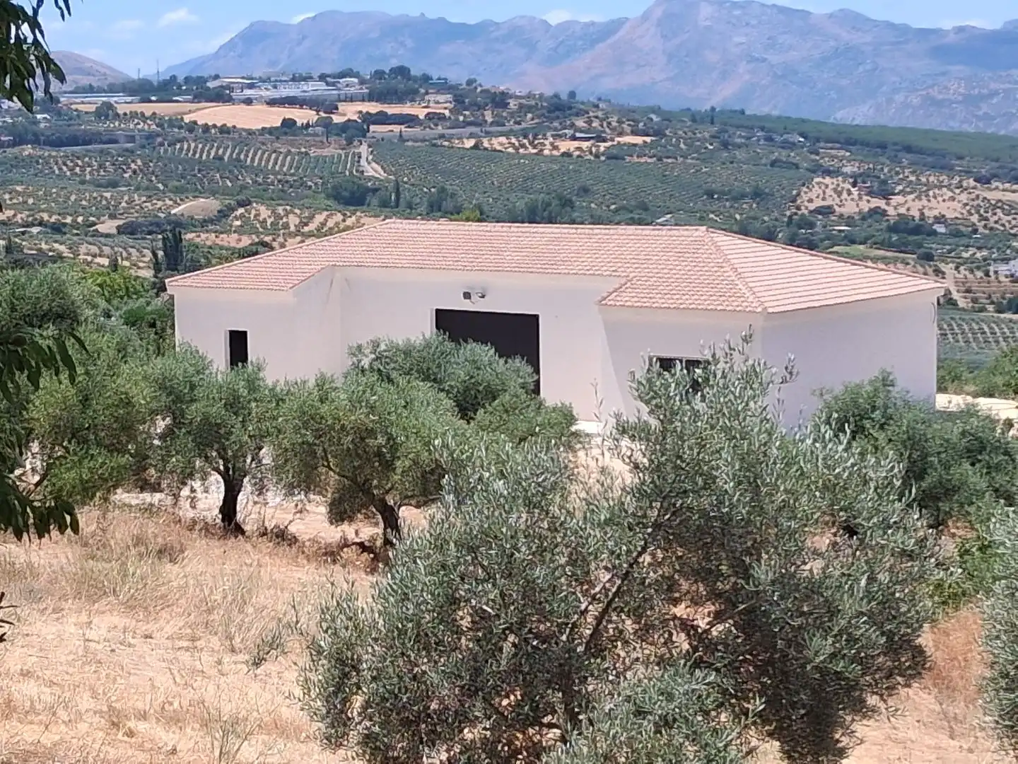 Vista exterior de Terreny industrial en venda en Ronda