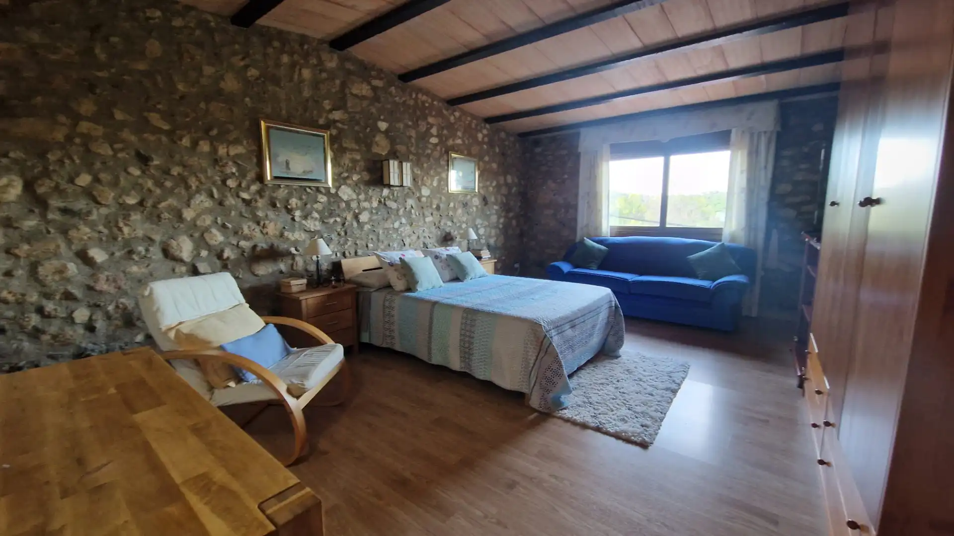 Habitación de Casa adosada en venta en Palafolls con Aire acondicionado, Calefacción y Jardín privado