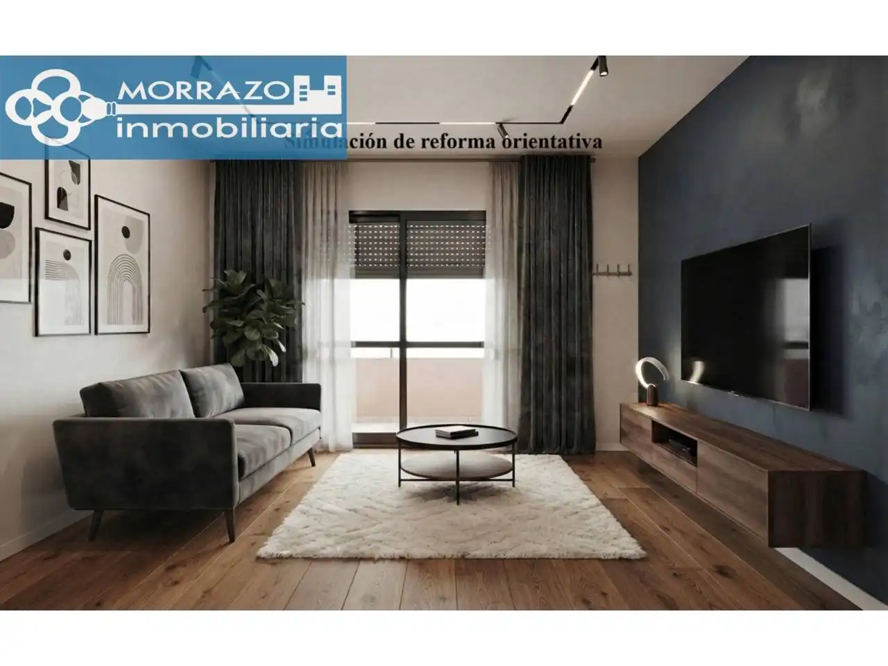 Sala de estar de Piso en venta en Bueu con Terraza, Trastero y Balcón