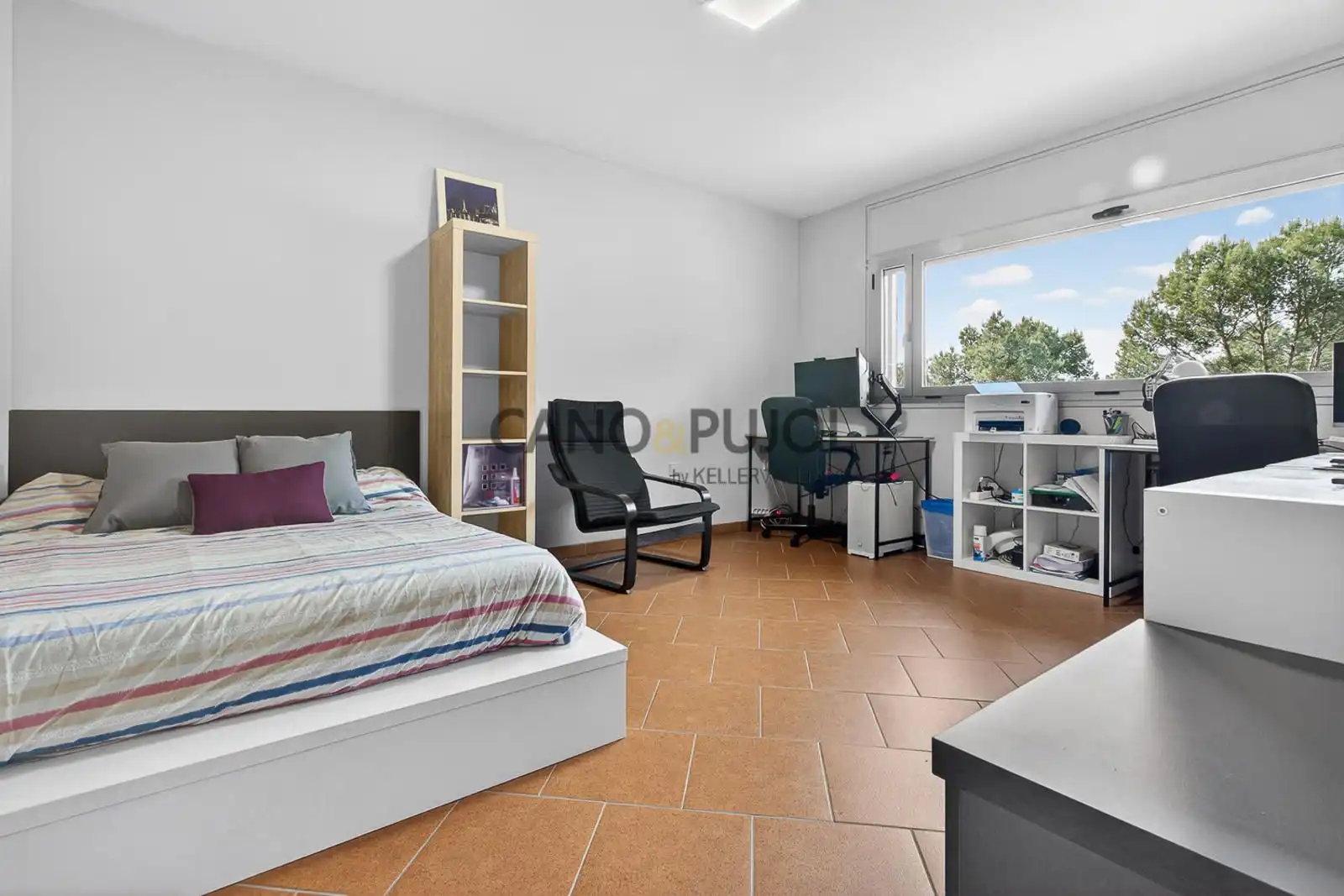 Bedroom of Houses for sale in Terrassa  with Air Conditioner, Heating and Terrace
