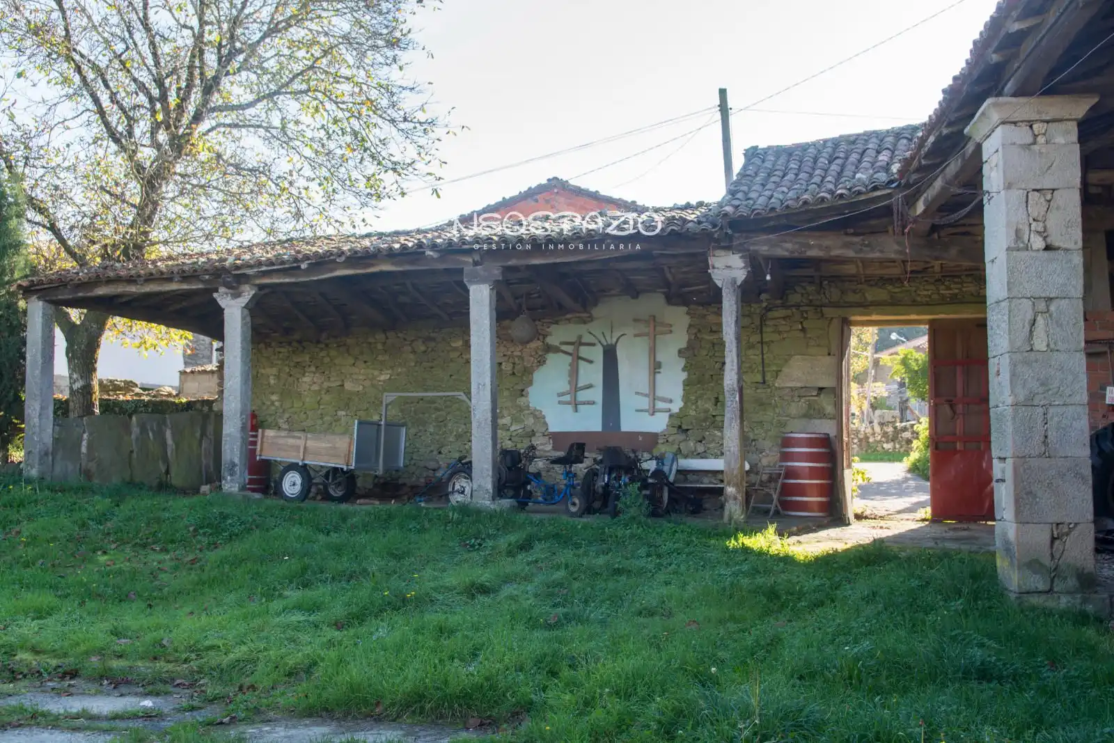 Außenansicht von Haus oder Chalet zum Verkauf in Monterroso mit Heizung und Möbliert