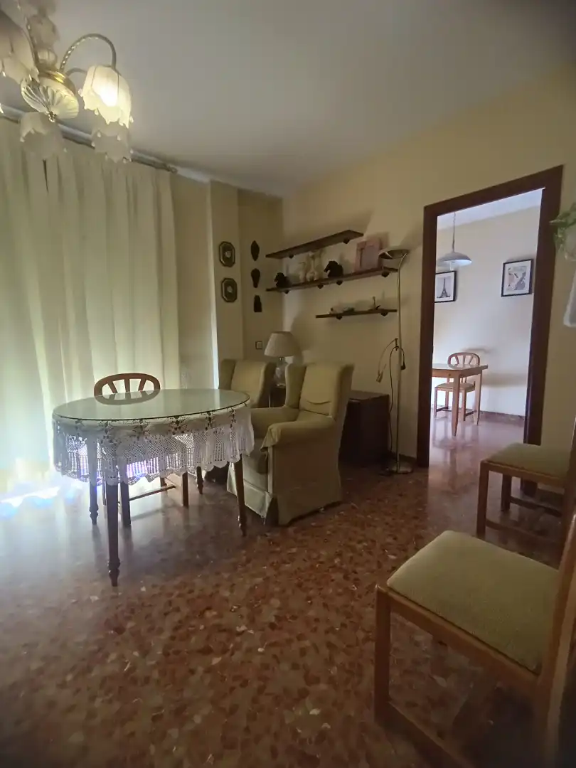 Sala de estar de Piso en venta en Loja con Aire acondicionado, Amueblado y Horno