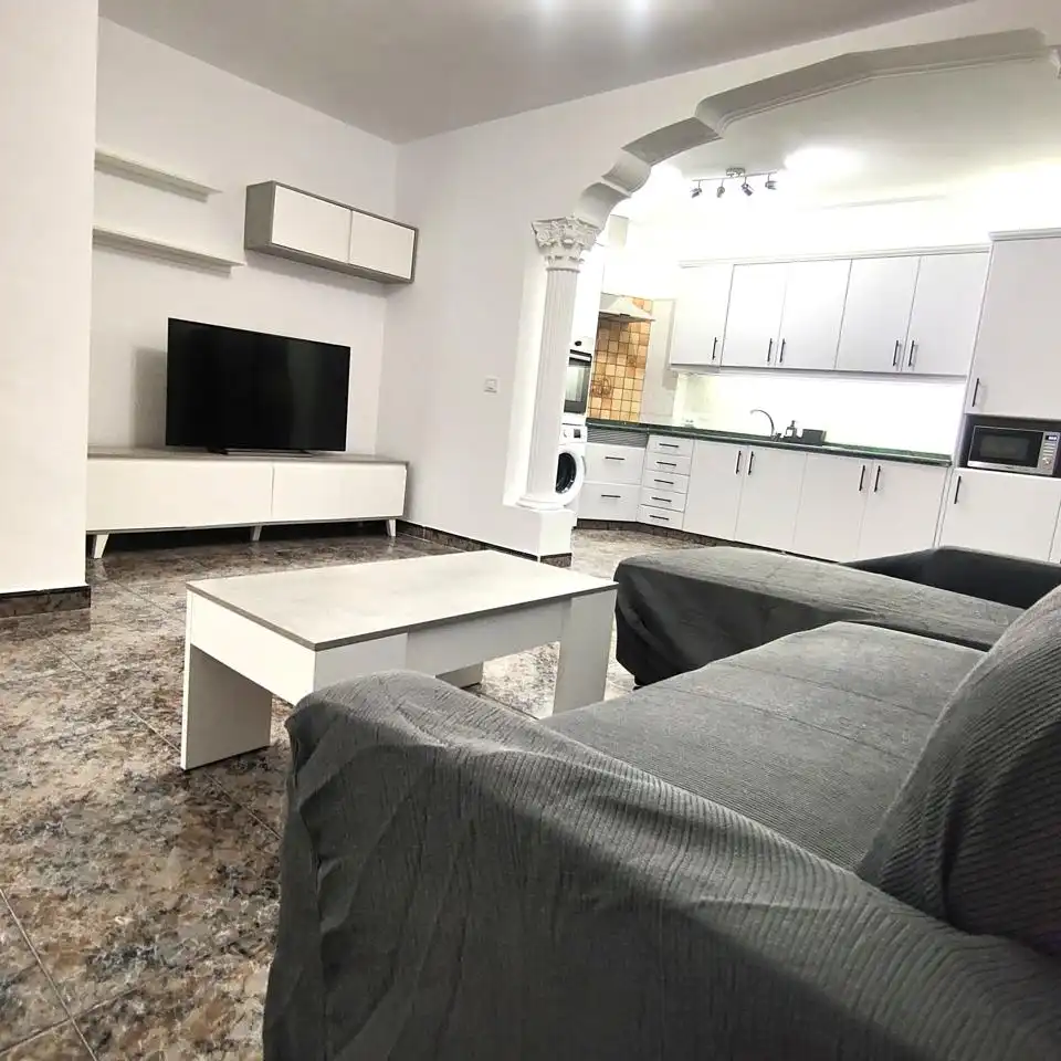 Sala d'estar de Apartament de lloguer en Telde amb Traster i Moblat