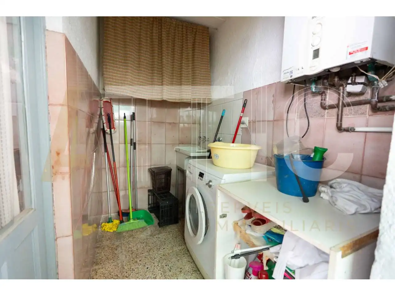 Cuina de Casa o xalet en venda en Sabadell amb Aire condicionat, Calefacció i Terrassa