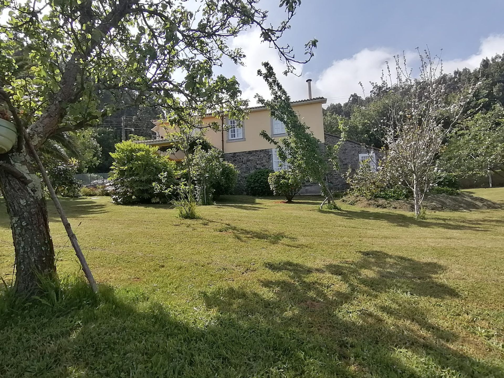 Jardí de Finca rústica en venda en Cedeira amb Calefacció, Jardí privat i Terrassa
