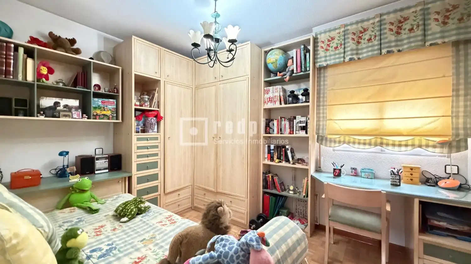 Bedroom of Flat for sale in Leganés  with Heating, Parquet flooring and Terrace