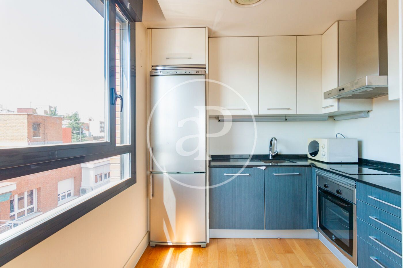 Kitchen of Flat for sale in  Madrid Capital  with Heating and Storage room