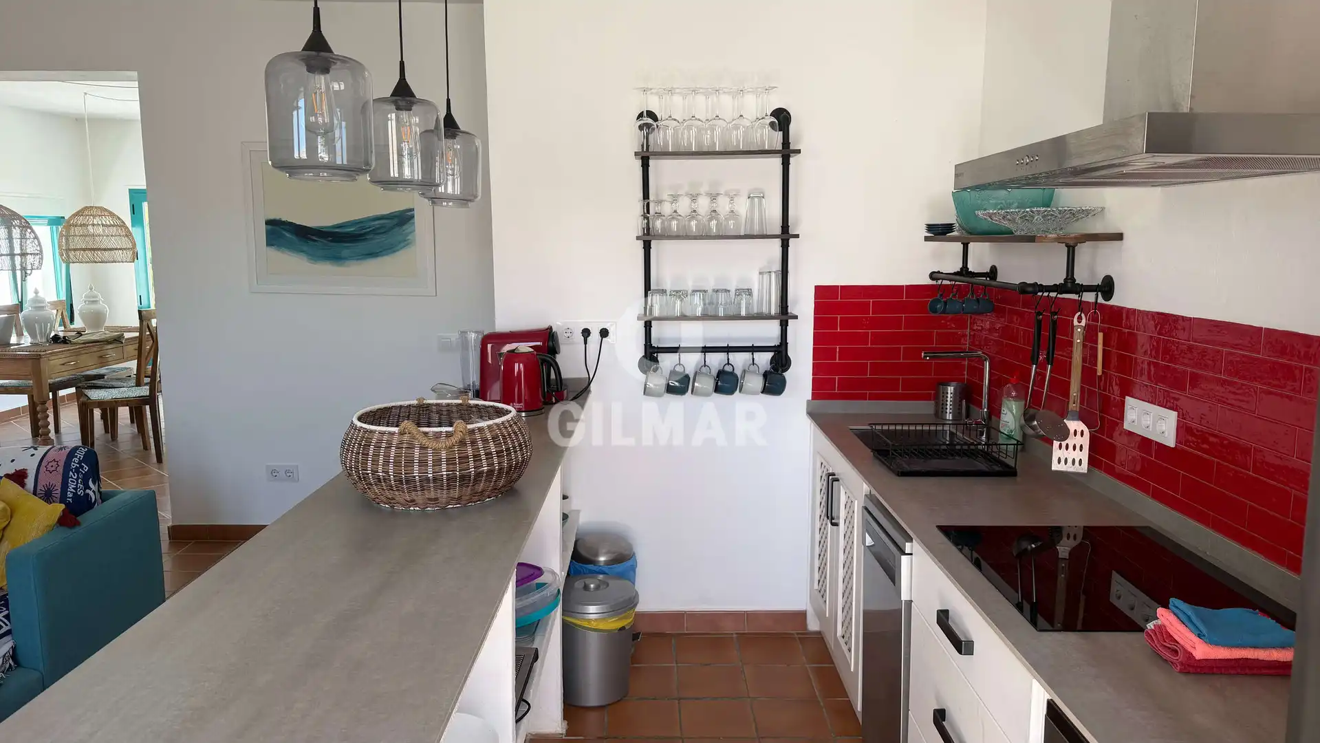 Kitchen of Houses for sale in Barbate  with Heating, Private garden and Swimming Pool