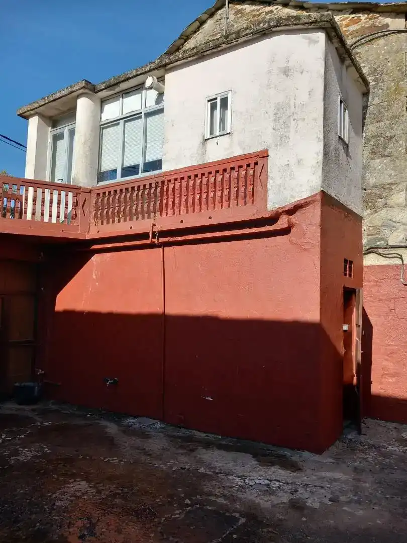 Vista exterior de Finca rústica en venda en Baralla amb Balcó
