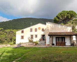 Exterior view of House or chalet for sale in Sant Iscle de Vallalta  with Swimming Pool