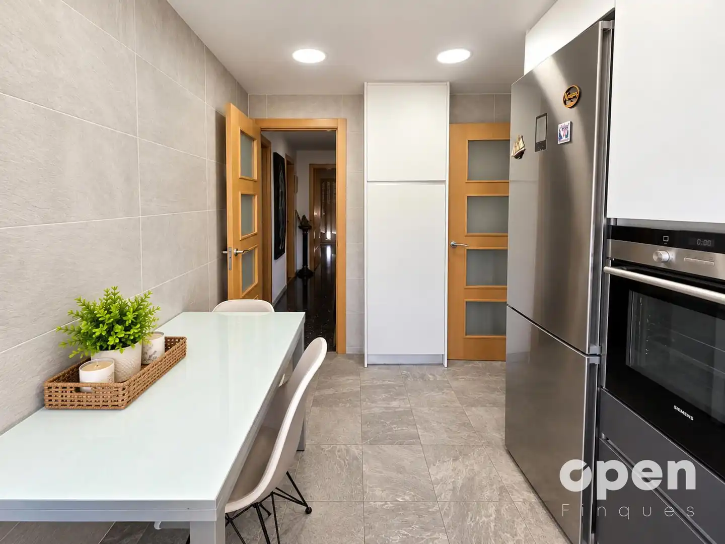 Cocina de Piso en venta en Terrassa con Calefacción, Terraza y Balcón