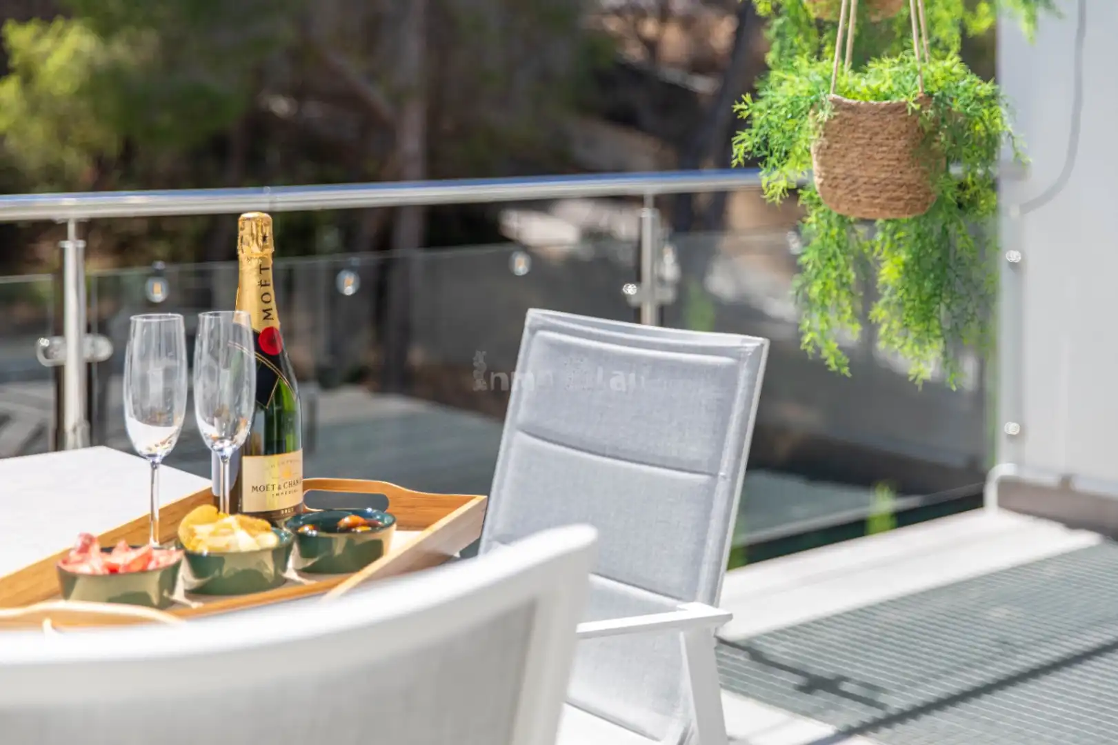 Terrasse von Haus oder Chalet zum Verkauf in L'Alfàs del Pi mit Klimaanlage, Heizung und Privatgarten