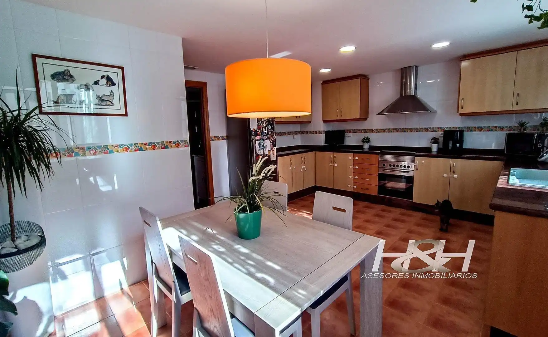 Cocina de Ático en venta en Burjassot con Aire acondicionado y Balcón