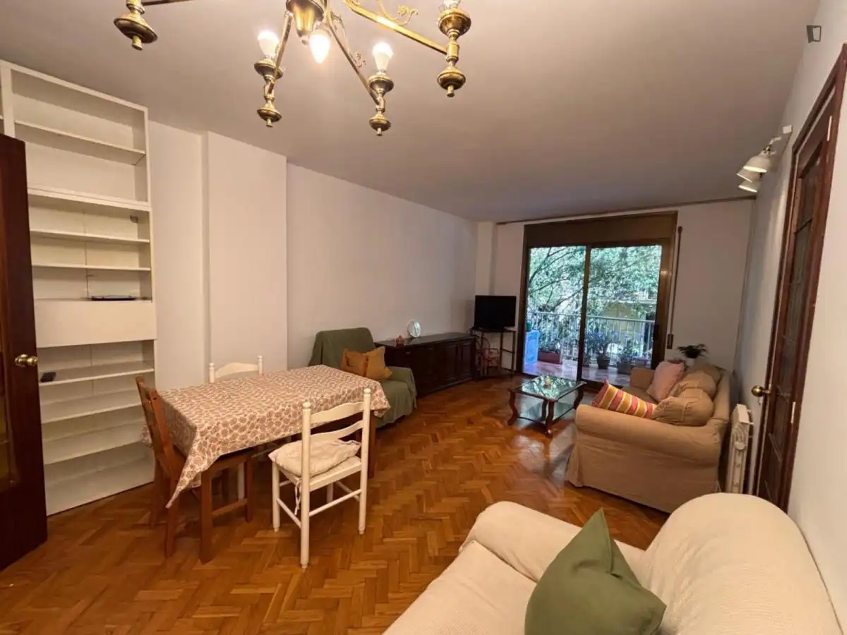 Living room of Apartments for share in Barcelona  with Heating, Furnished and Oven