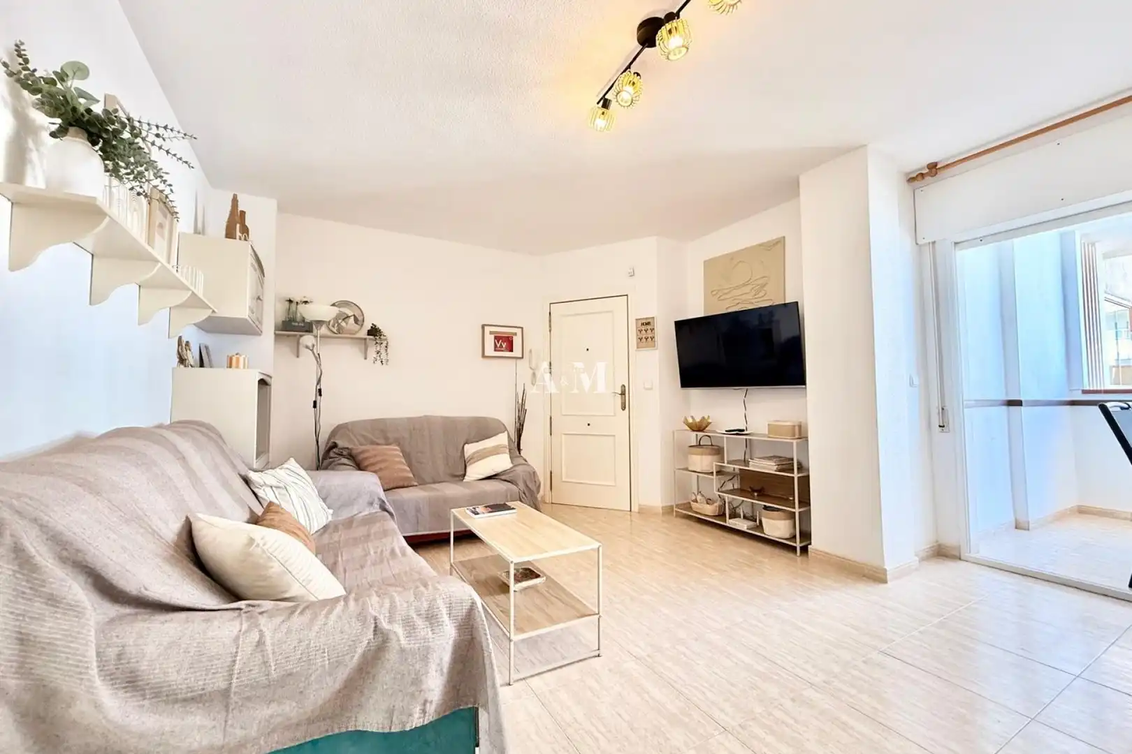Wohnzimmer von Wohnung zur Miete in Playa de las Gaviotas - El Pedrucho