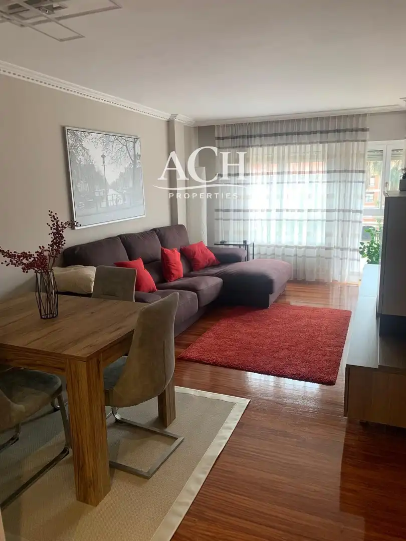 Sala de estar de Piso de alquiler en Sopela con Calefacción, Terraza y Amueblado