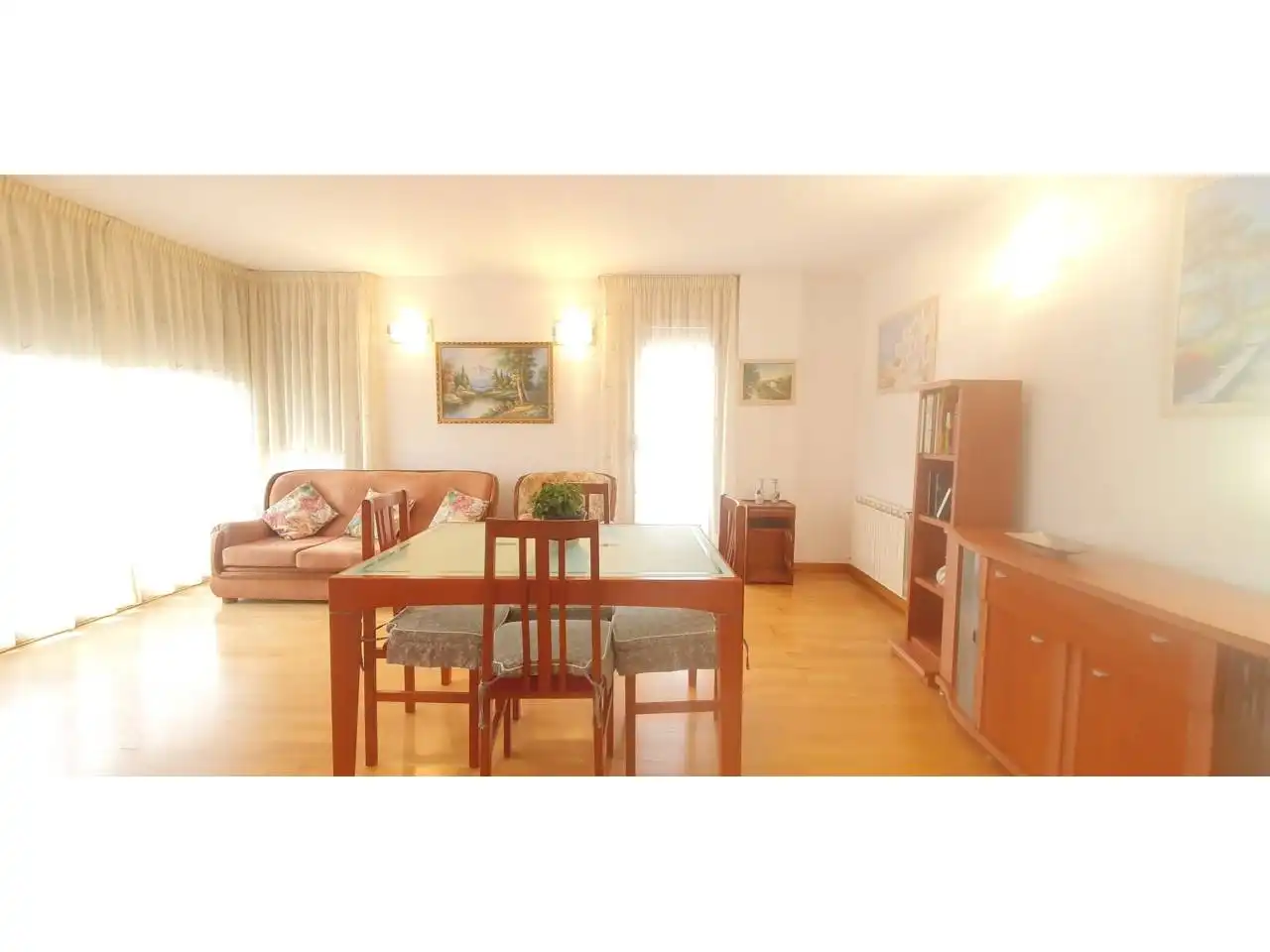 Wohnzimmer von Wohnung zum Verkauf in Sant Vicenç de Castellet mit Heizung, Parkett und Abstellraum
