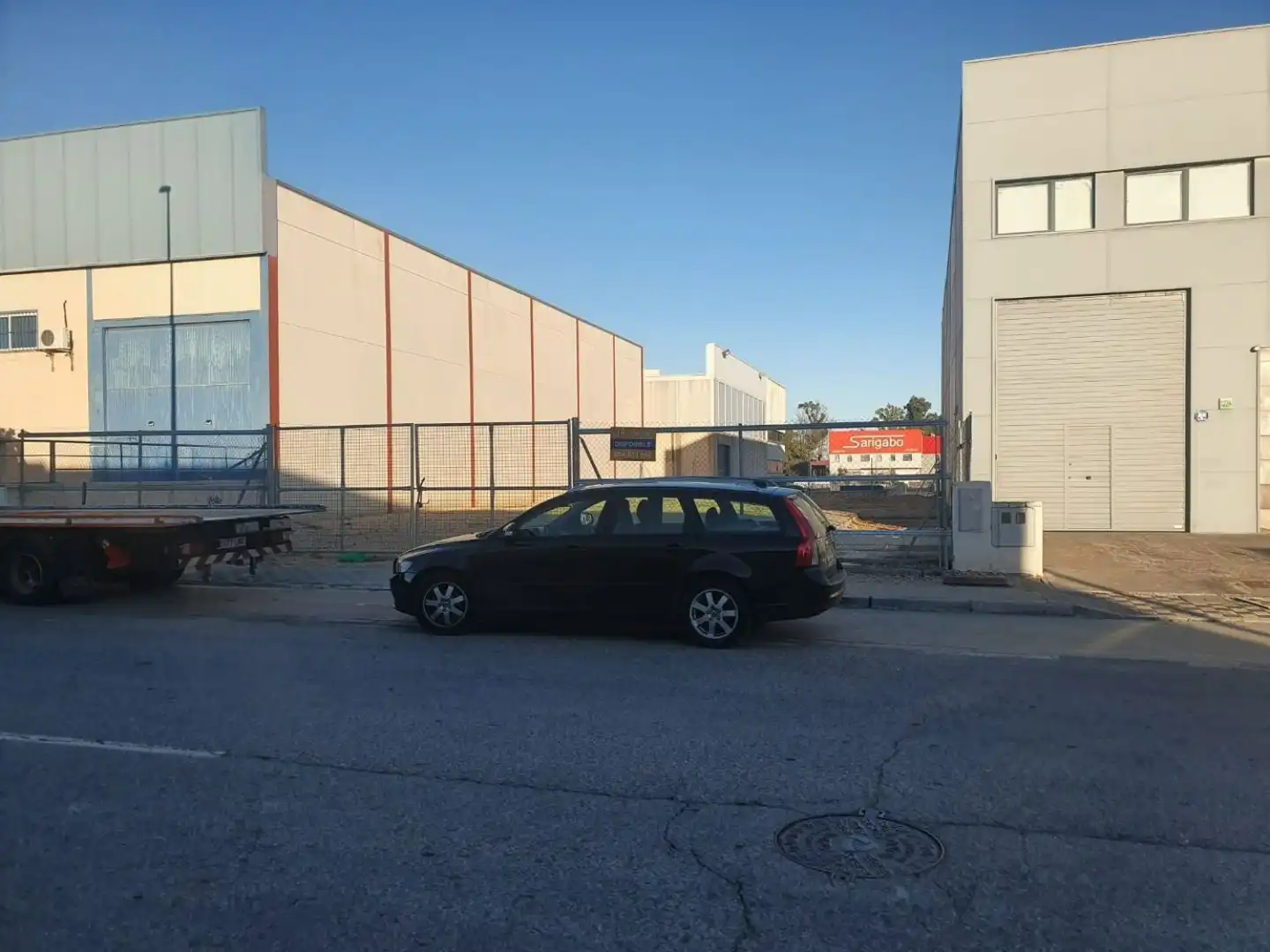 Vista exterior de Terreno industrial en venta en Salteras