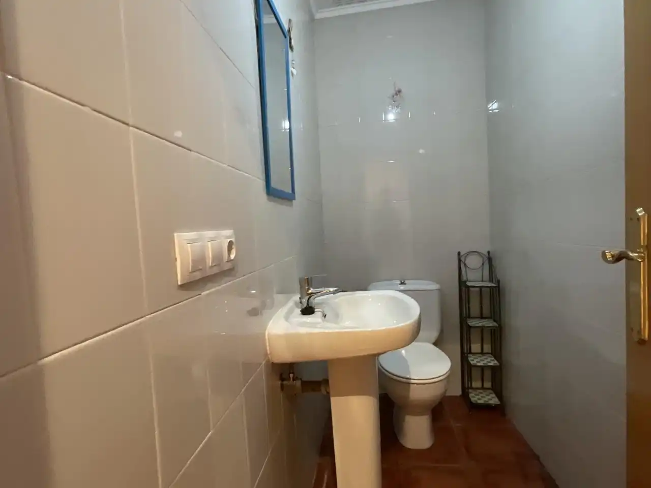 Bany de Dúplex en venda en Santo Domingo de la Calzada amb Calefacció, Parquet i Terrassa