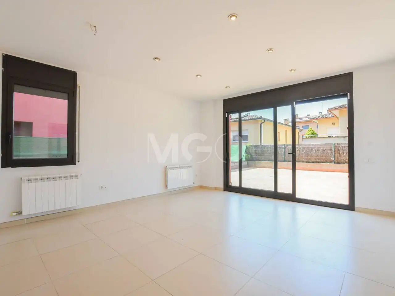 Sala de estar de Piso en venta en Calldetenes con Calefacción, Terraza y Trastero