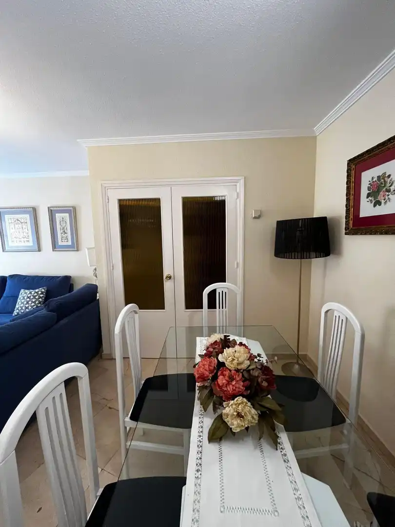 Dining room of Flat for sale in Sevilla  with Air Conditioner, Heating and Storage room