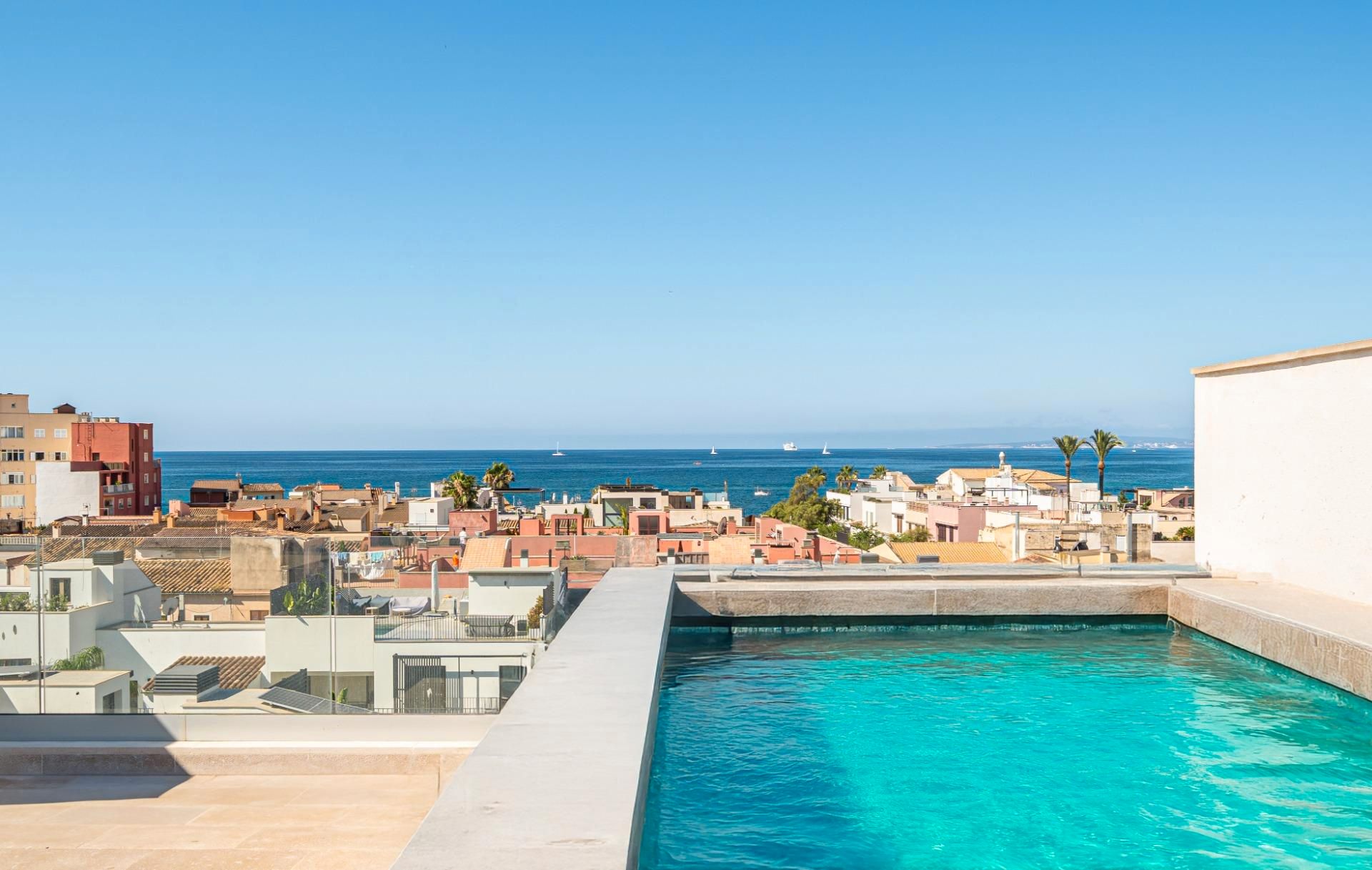 Piscina de Dúplex en venda en  Palma de Mallorca amb Aire condicionat, Calefacció i Terrassa
