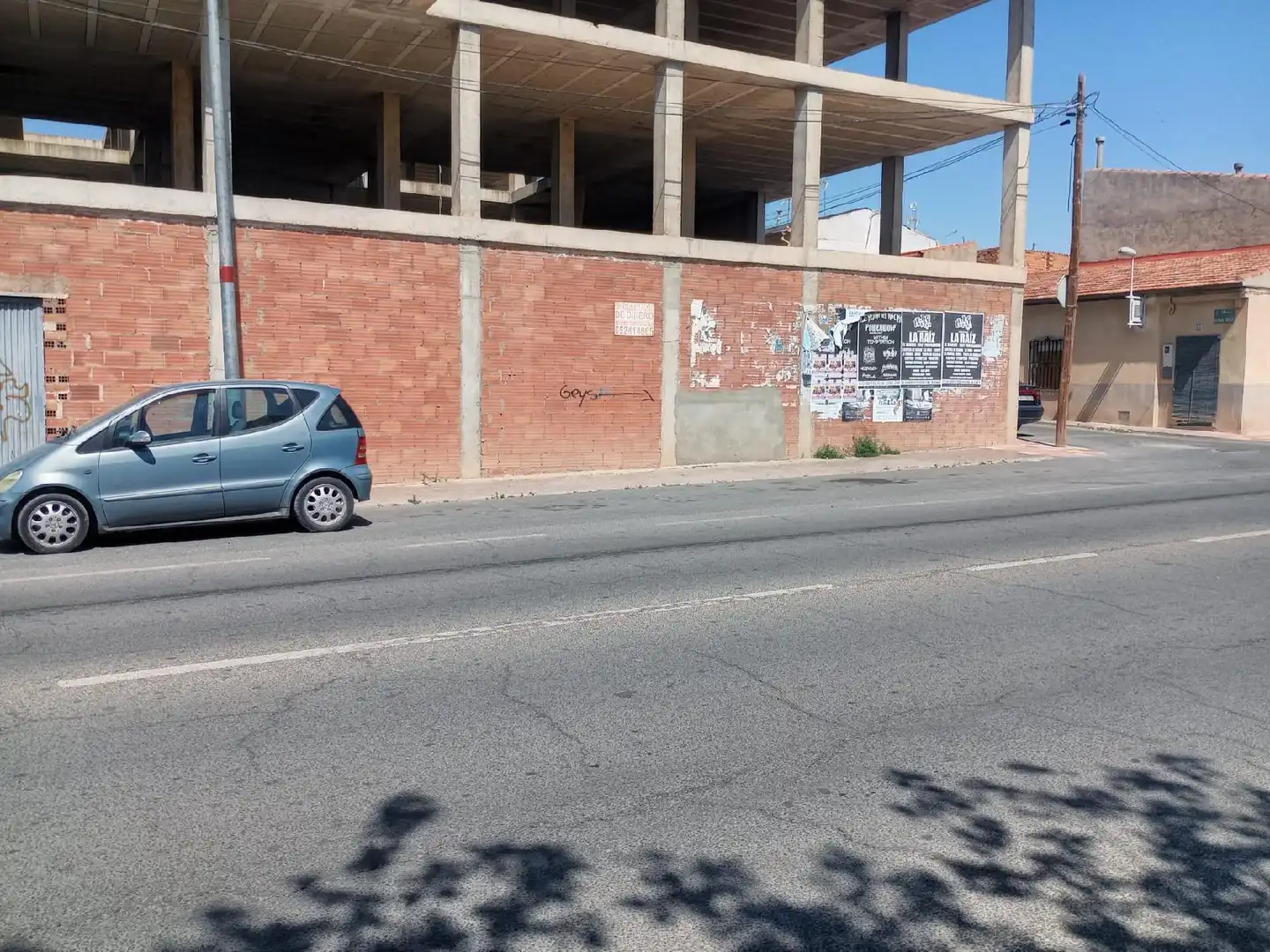 Vista exterior de Edificio en venta en Jumilla