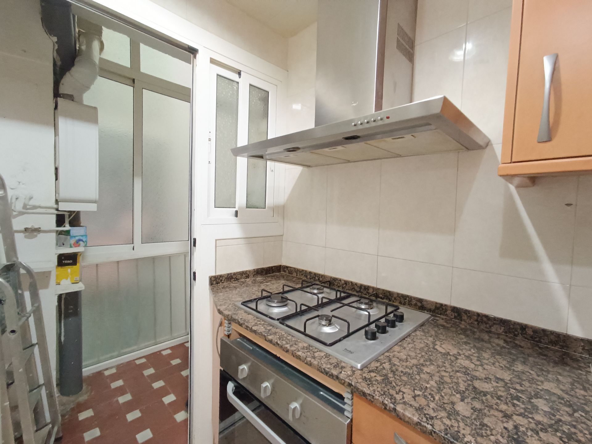 Kitchen of Flat for sale in Badalona