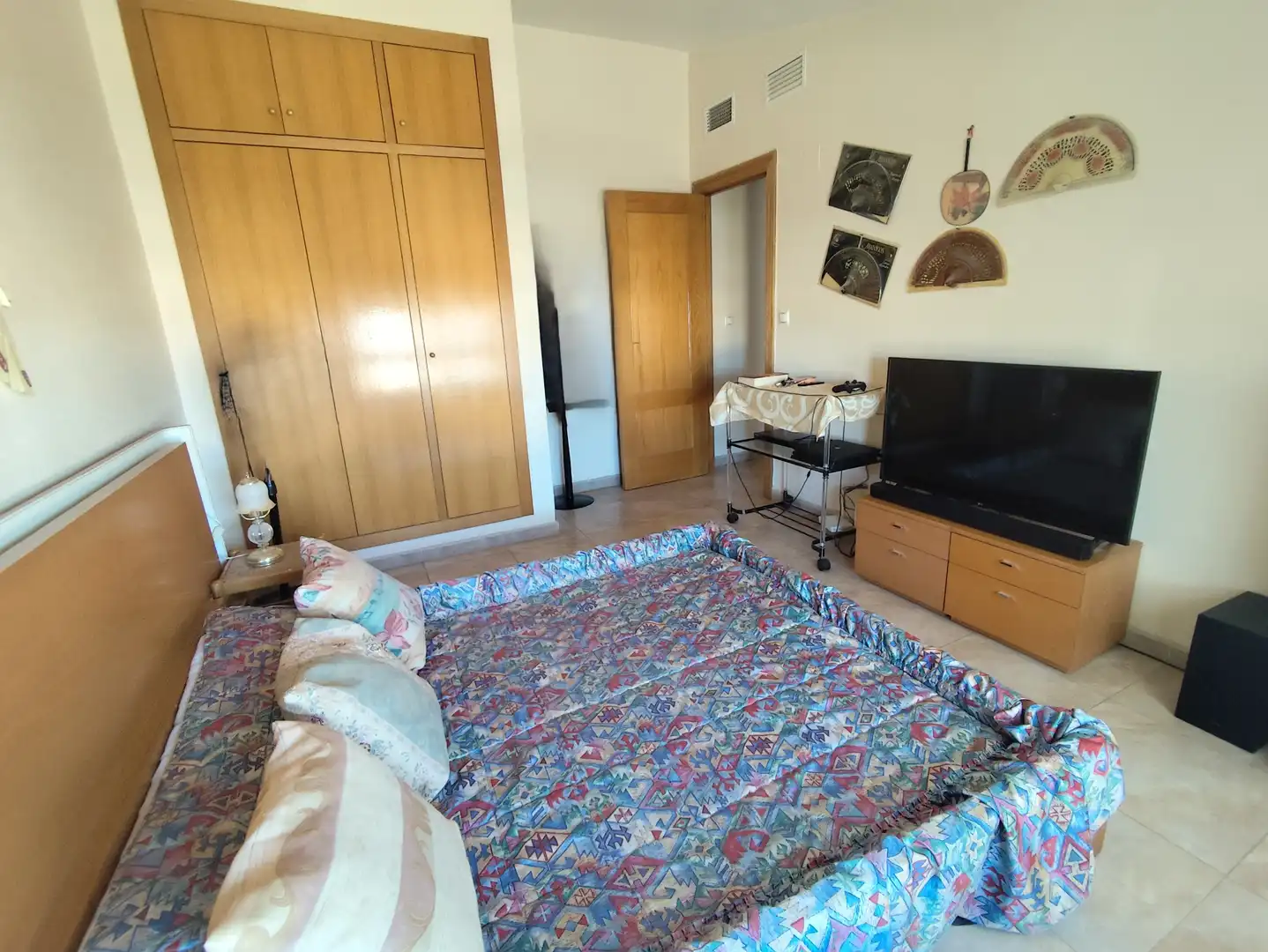 Schlafzimmer von Dachboden zum Verkauf in Murcia mit Klimaanlage, Terrasse und Abstellraum
