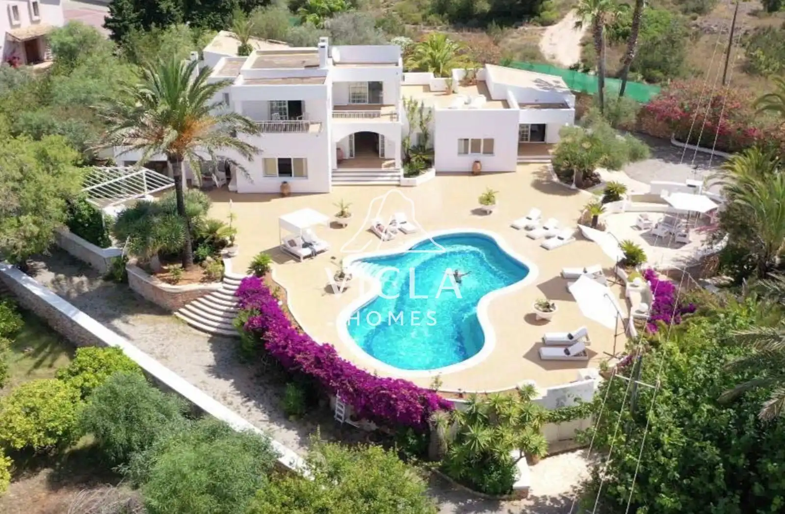 Vista exterior de Casa o chalet en venta en Santa Eulària des Riu con Aire acondicionado, Calefacción y Terraza