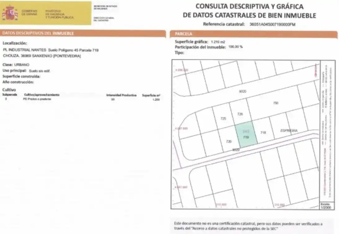 Terreno industrial en venta en EP-9205