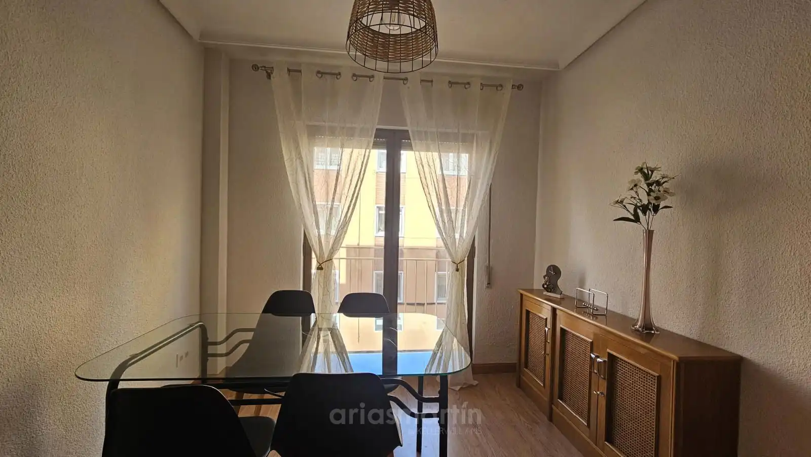 Dining room of Flat for rent in Salamanca  with Heating, Terrace and Furnished