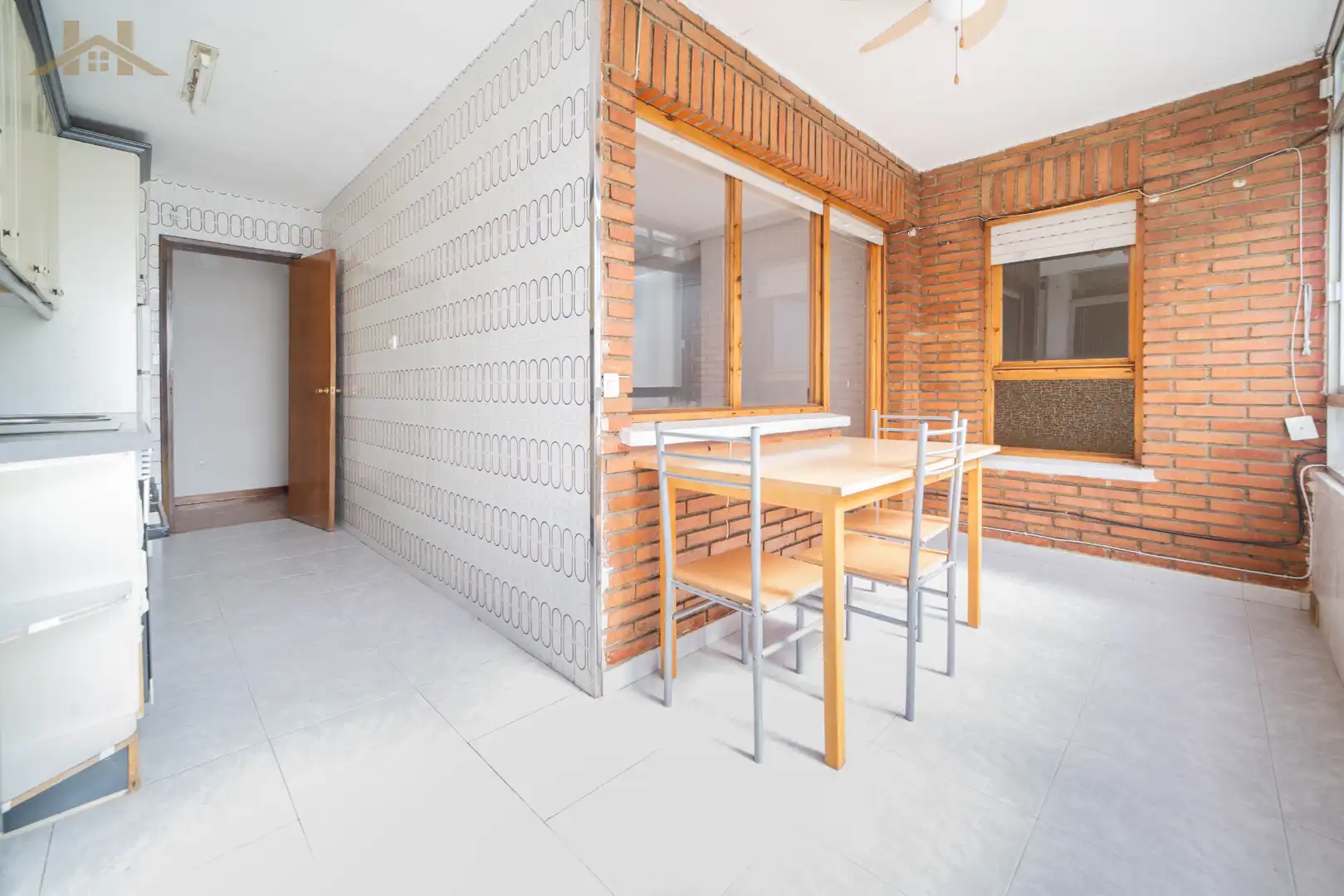 Esszimmer von Wohnung zum Verkauf in Fuenlabrada mit Heizung, Parkett und Terrasse