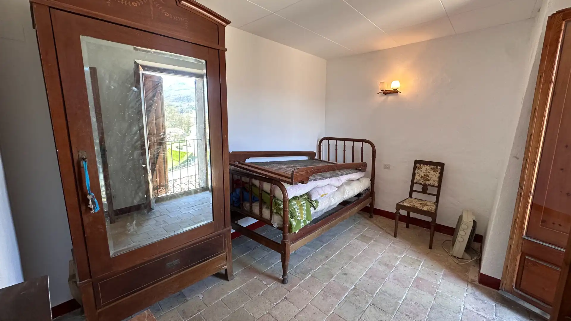 Dormitori de Casa adosada en venda en Vidrà amb Traster, Moblat i Forn
