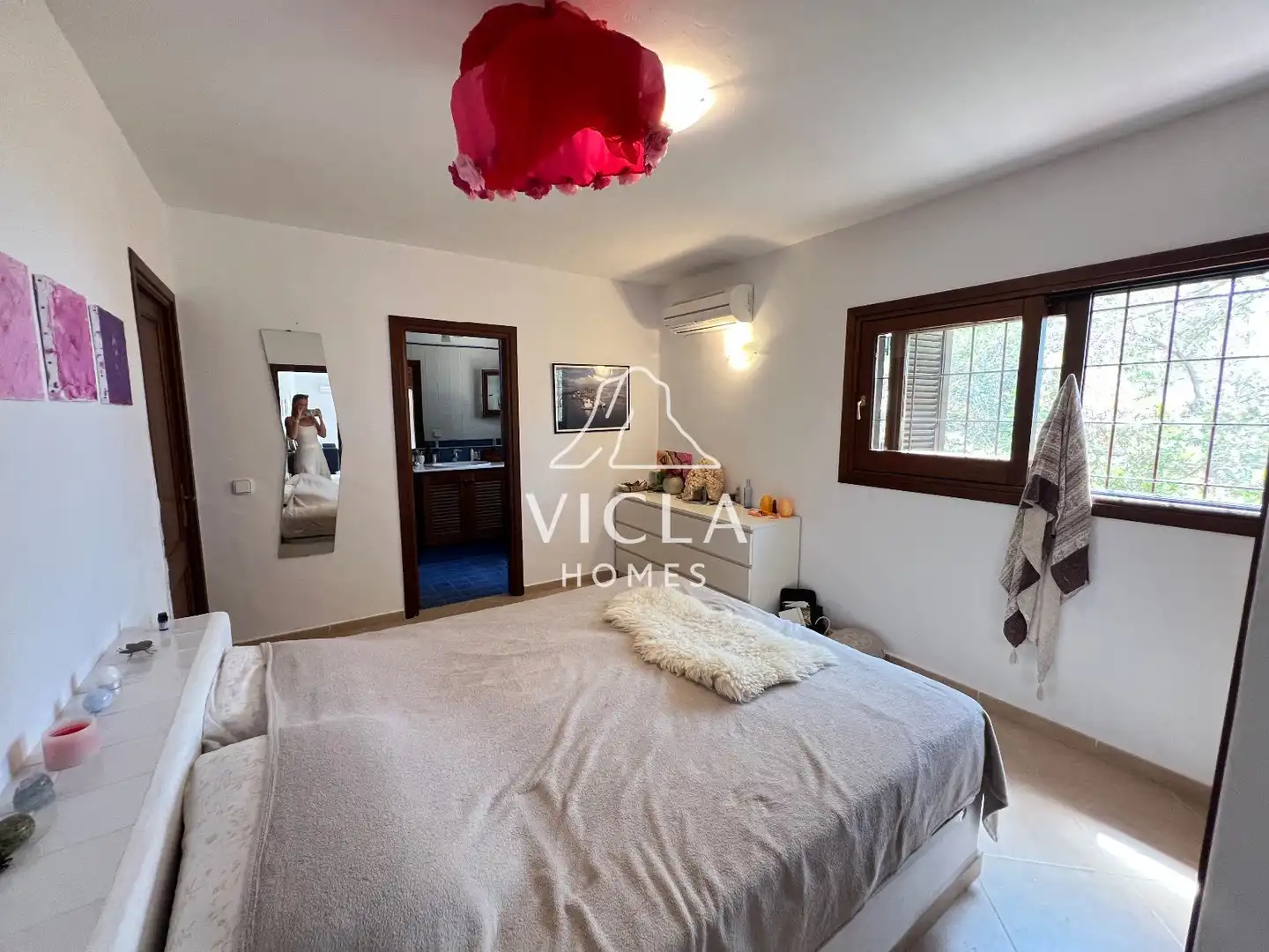 Habitación de Casa o chalet de alquiler en Sant Josep de sa Talaia con Aire acondicionado, Calefacción y Terraza