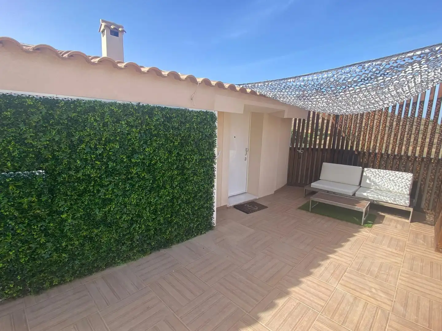 Terraza de Casa o chalet en venta en Cartagena con Aire acondicionado, Calefacción y Jardín privado