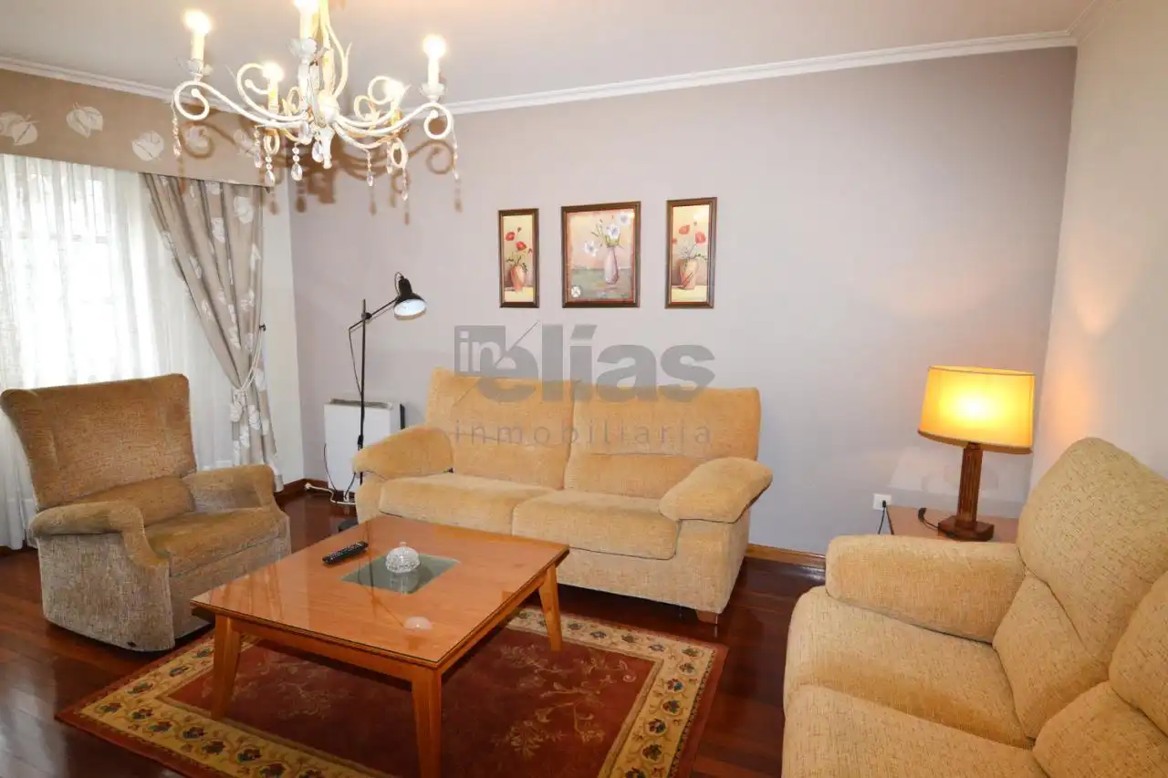 Living room of Flat for sale in Zas  with Heating, Parquet flooring and Storage room