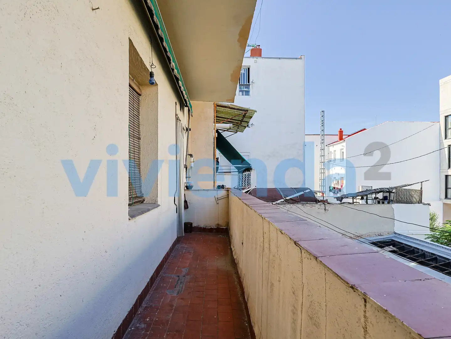 Balcony of Flat for sale in Madrid  with Heating, Terrace and Storage room