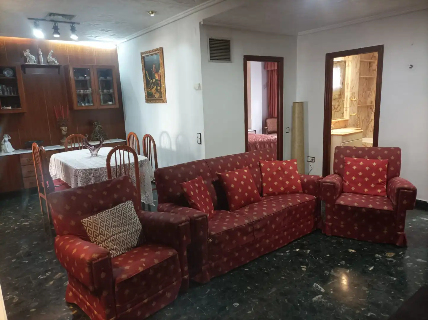 Sala de estar de Piso en venta en Valencia con Terraza y Balcón