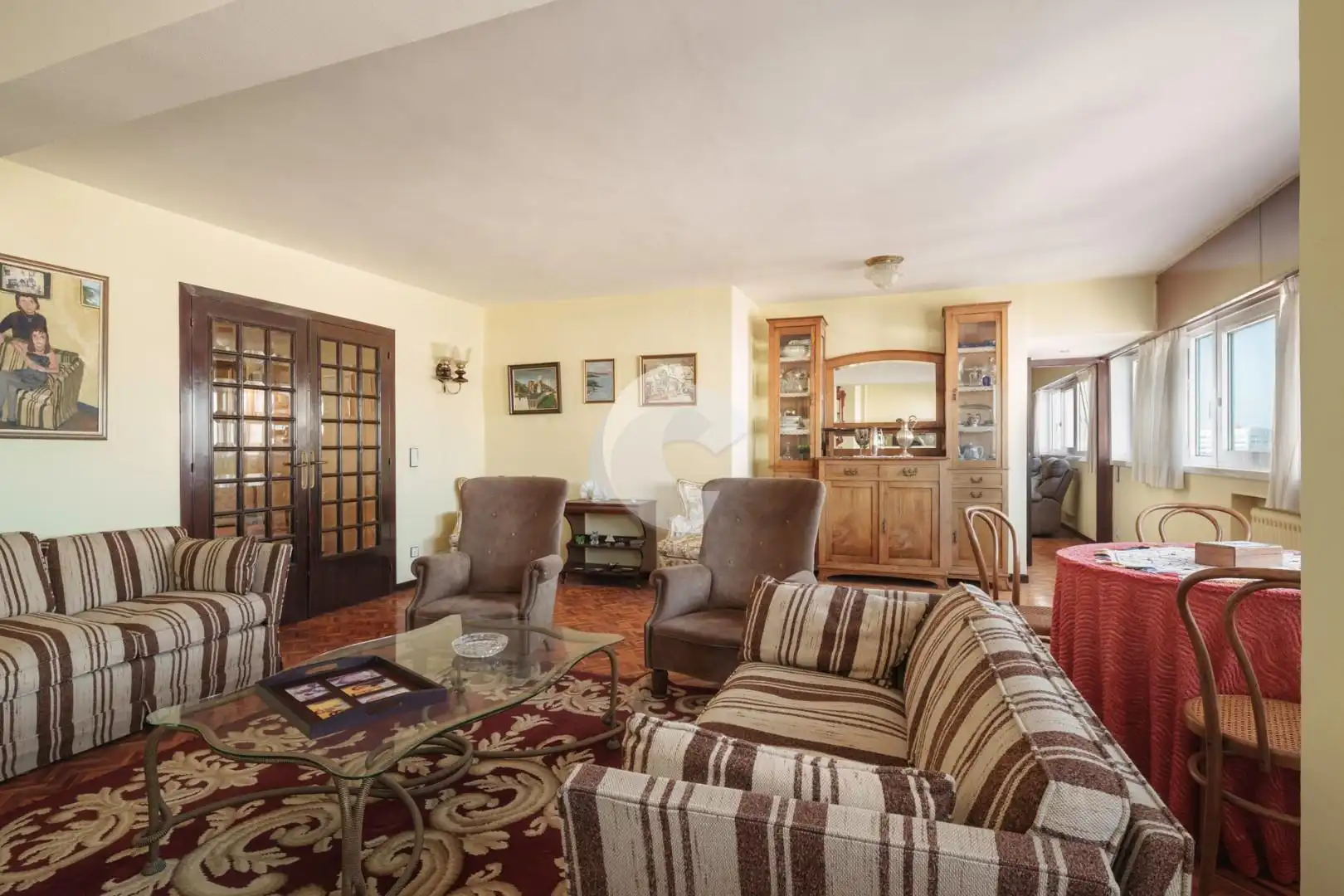 Living room of Flat for sale in A Coruña Capital   with Heating