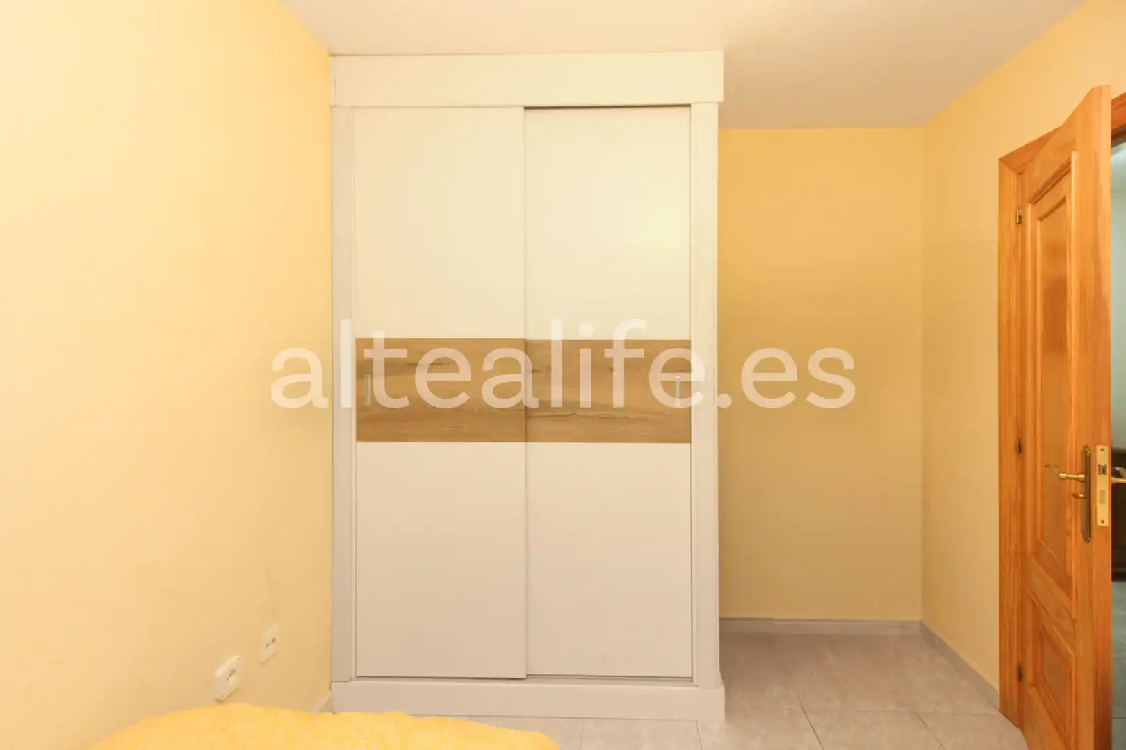 Schlafzimmer von Wohnungen zum Verkauf in Altea mit Klimaanlage und Balkon
